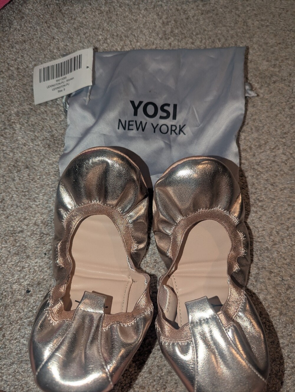 Yosi New York Size 8 Rose Gold